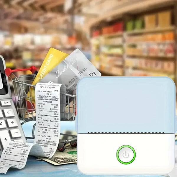 Imprimante Thermique Photo Poche — Imprimer les souvenirs du voyage en 5,7 cm de large, 203 DPI Bluetooth